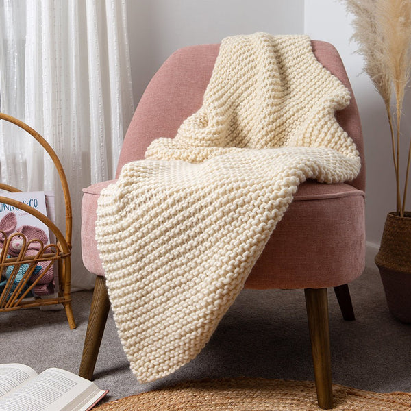 Blankets and Cushions Knitting Kits– Wool Couture